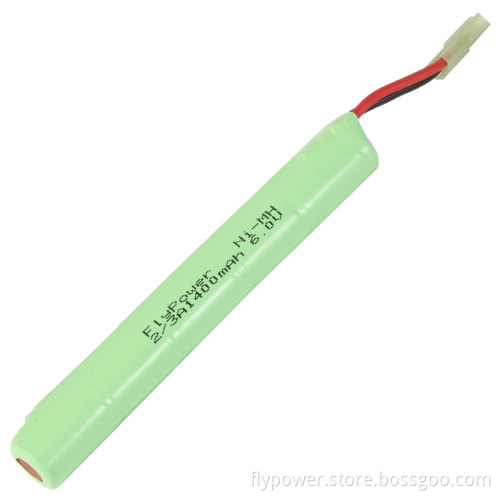6.0V 2/3A1400mAh Ni-MH High Power Rechargeable Battery Pack for Airsoft Gun (5S of FH-2/3A1400P)